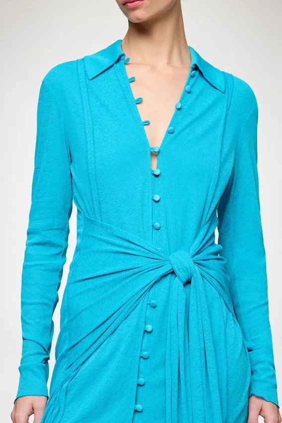 Short Dress in Marl Mesh Short Dress in Marl Mesh
