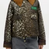 Short Wax Jacket in Leopard Short Wax Jacket in Leopard