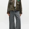 Short Wax Jacket in Leopard Short Wax Jacket in Leopard