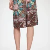 Shorts in Printed Twill