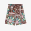Shorts in Printed Twill