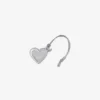 Silver Bou Heart Mirror
