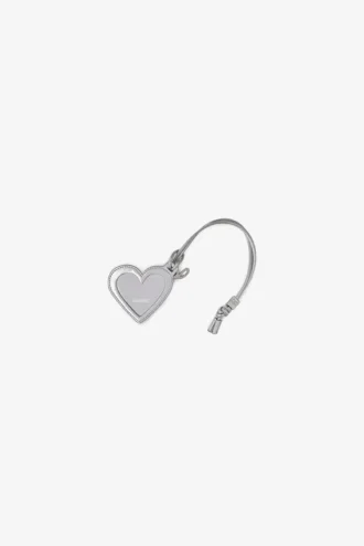 Silver Bou Heart Mirror