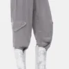 Silver Mid Shaft Embroidered Western Boots