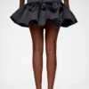 Skirt in Black Satin