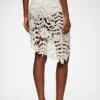 Skirt in Cotton Crochet