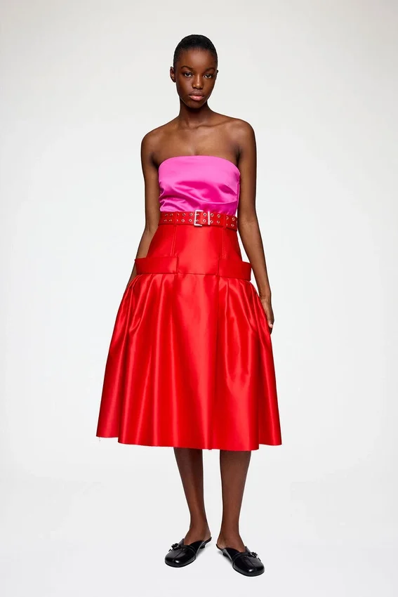 Skirt in Duchesse Satin Skirt in Duchesse Satin