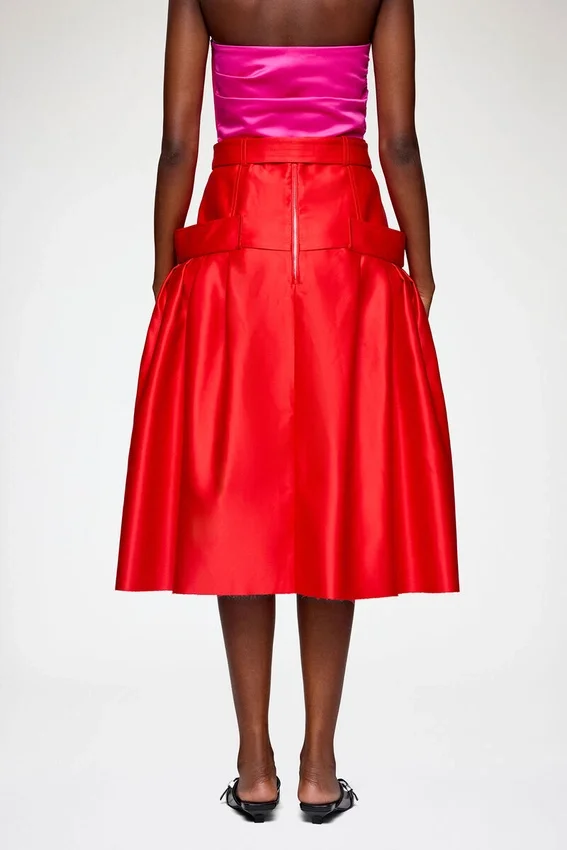 Skirt in Duchesse Satin Skirt in Duchesse Satin