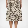 Skirt in Printed Denim Skirt in Printed Denim