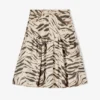 Skirt in Printed Denim Skirt in Printed Denim