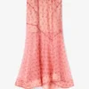 Skirt in Printed Shibori Organza