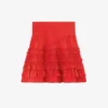 Skirt in Red Cotton Skirt in Red Cotton