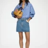 Skirt in Rigid Denim Skirt in Rigid Denim