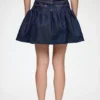 Skirt in Rinse Denim Skirt in Rinse Denim
