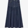 Skirt in Stretch Denim Skirt in Stretch Denim