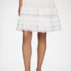 Skirt in White Broderie Anglaise Skirt in White Broderie Anglaise