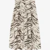 Skirt in Zebra Cotton