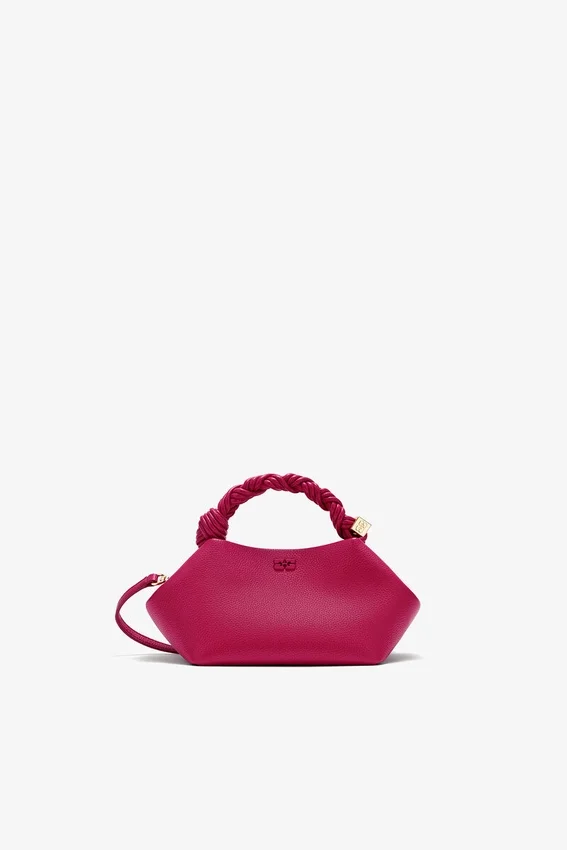 Small Bou Bag in Grained Red Small Bou Bag in Grained Red