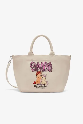 Small Easy Pony Printed Shopper