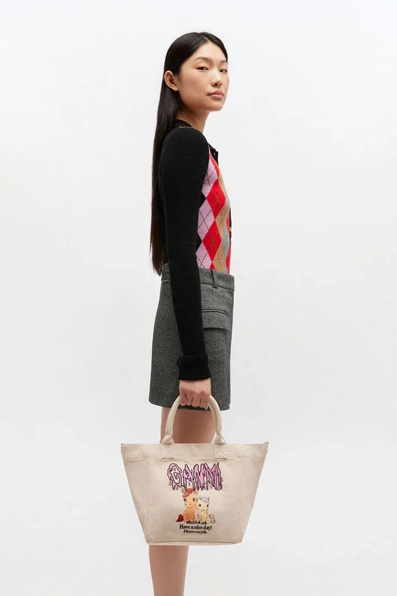 Small Easy Pony Printed Shopper Small Easy Pony Printed Shopper