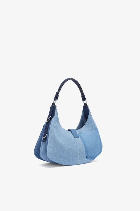Small Kat Bag in Blue Denim Small Kat Bag in Blue Denim