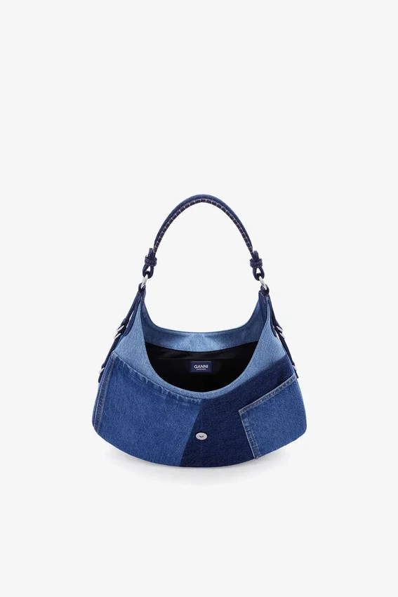 Small Kat Bag in Blue Denim Small Kat Bag in Blue Denim