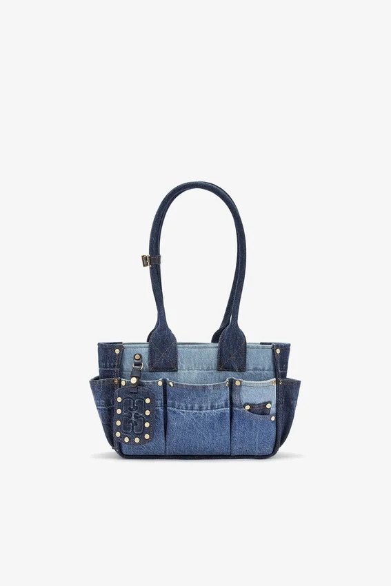 Small Posy Bag in Blue Denim Small Posy Bag in Blue Denim