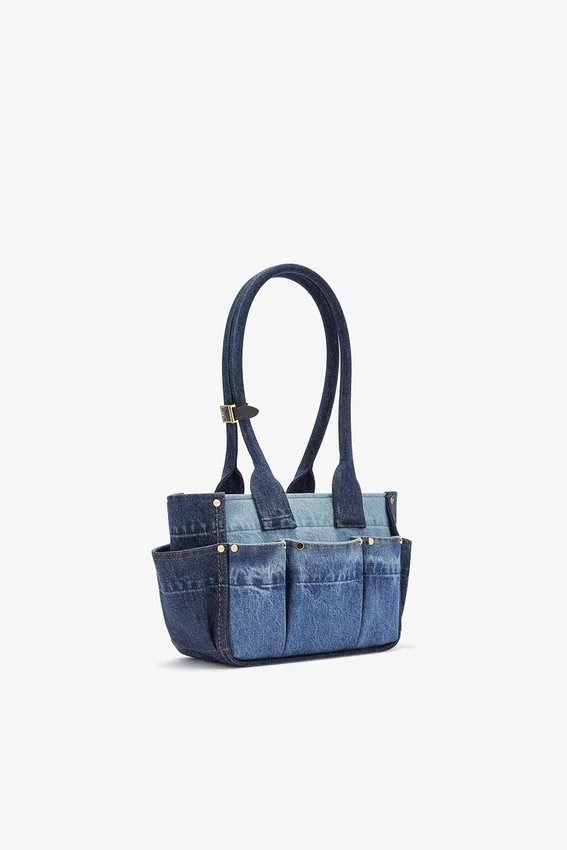 Small Posy Bag in Blue Denim Small Posy Bag in Blue Denim