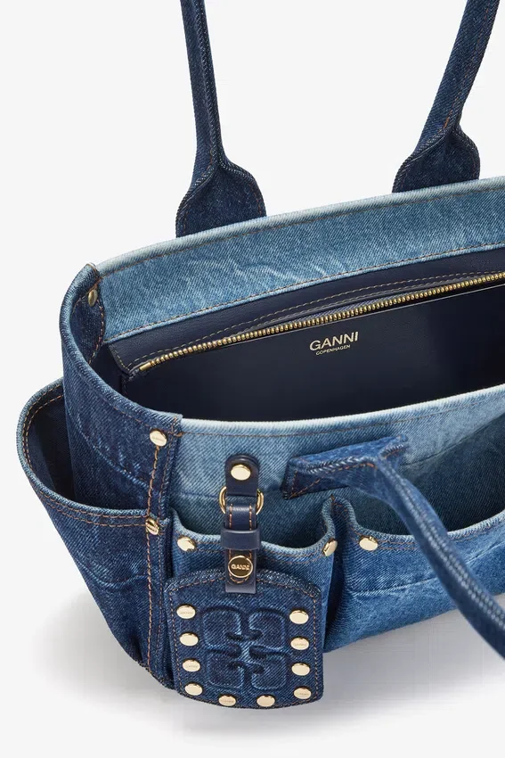 Small Posy Bag in Blue Denim Small Posy Bag in Blue Denim