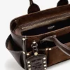 Small Posy Bag in Brown Suede