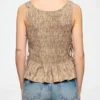 Smock Top in Printed Stretch Smock Top in Printed Stretch