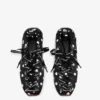 Sporty Ballerina in Black Dots