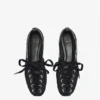 Sporty Ballerina in Black Mesh