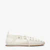 Sporty Ballerina in White Mesh Sporty Ballerina in White Mesh
