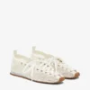 Sporty Ballerina in White Mesh Sporty Ballerina in White Mesh