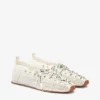 Sporty Ballerina in White Mesh Sporty Ballerina in White Mesh