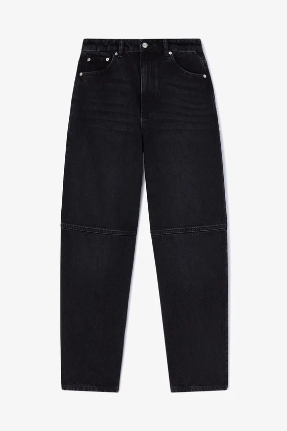 Stary Jeans in Black Rigid Denim Stary Jeans in Black Rigid Denim
