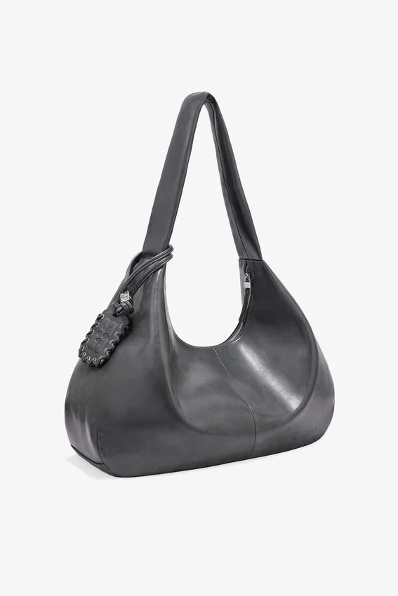 Steel Grey XXL Hobo Bag Steel Grey XXL Hobo Bag