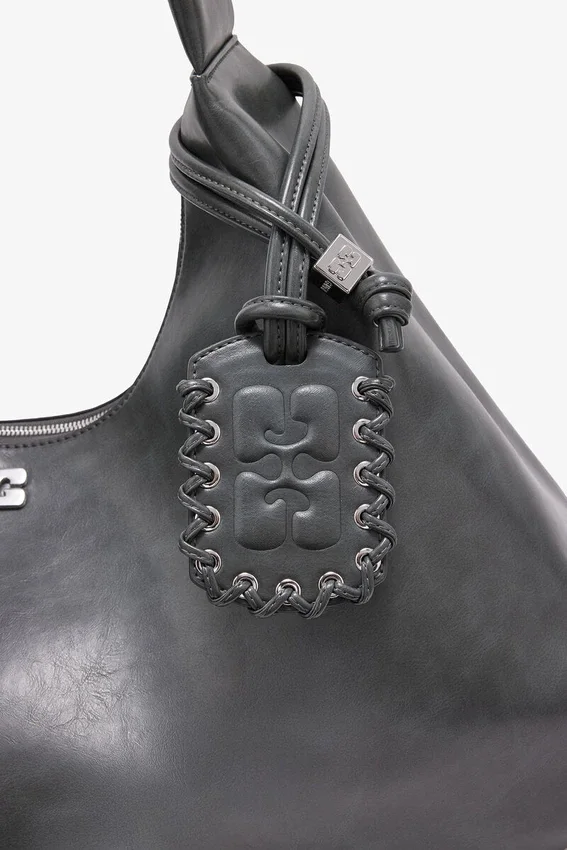 Steel Grey XXL Hobo Bag Steel Grey XXL Hobo Bag