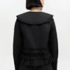 Stretch Cotton Ruffle Shirt