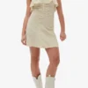 Stretch Seersucker Strap Mini Dress Stretch Seersucker Strap Mini Dress