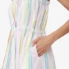 Stripe Cotton Maxi Strap Dress Stripe Cotton Maxi Strap Dress