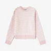 Stripe Wool Mix Sweater