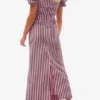Striped Cotton Cutout Dress Striped Cotton Cutout Dress