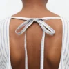 Striped Organic Cotton Mini Dress