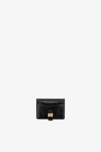 Sue Slim Card Holder in Black