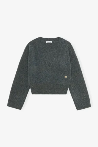 Sweater in Brushed Mohair