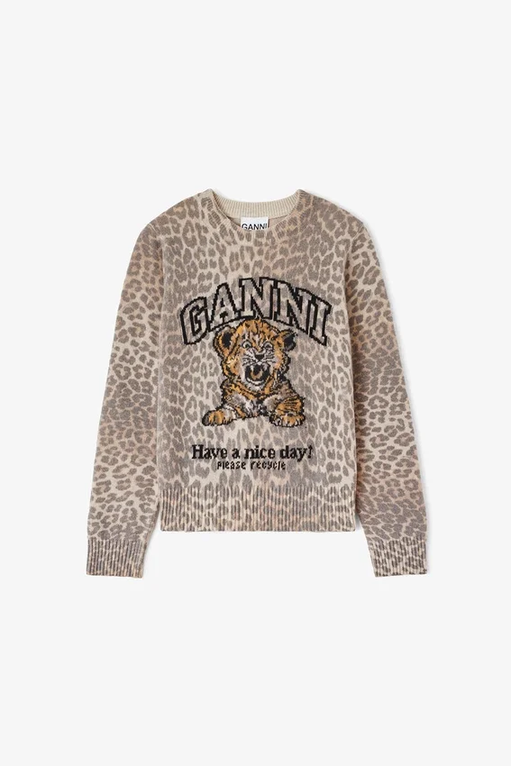 Sweater with Tiger Sweater with Tiger
