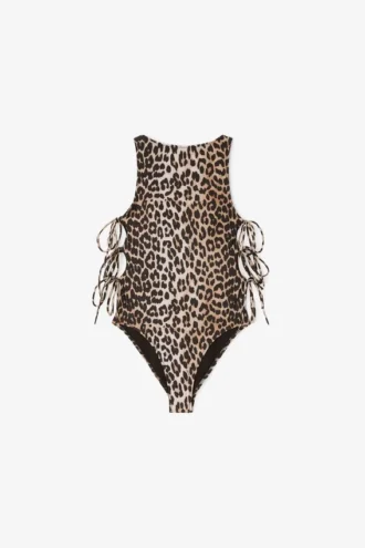 Swimsuit in Leopard