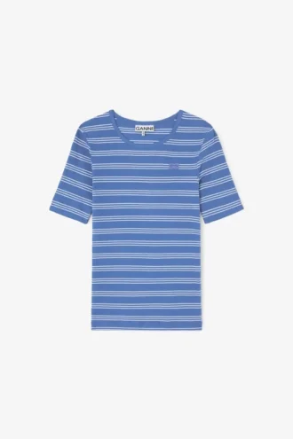 T-shirt in Cotton Rib